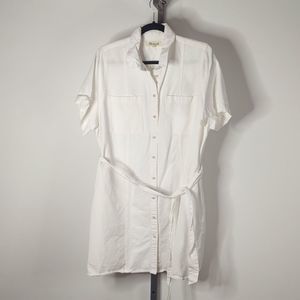 White Cotton Dress